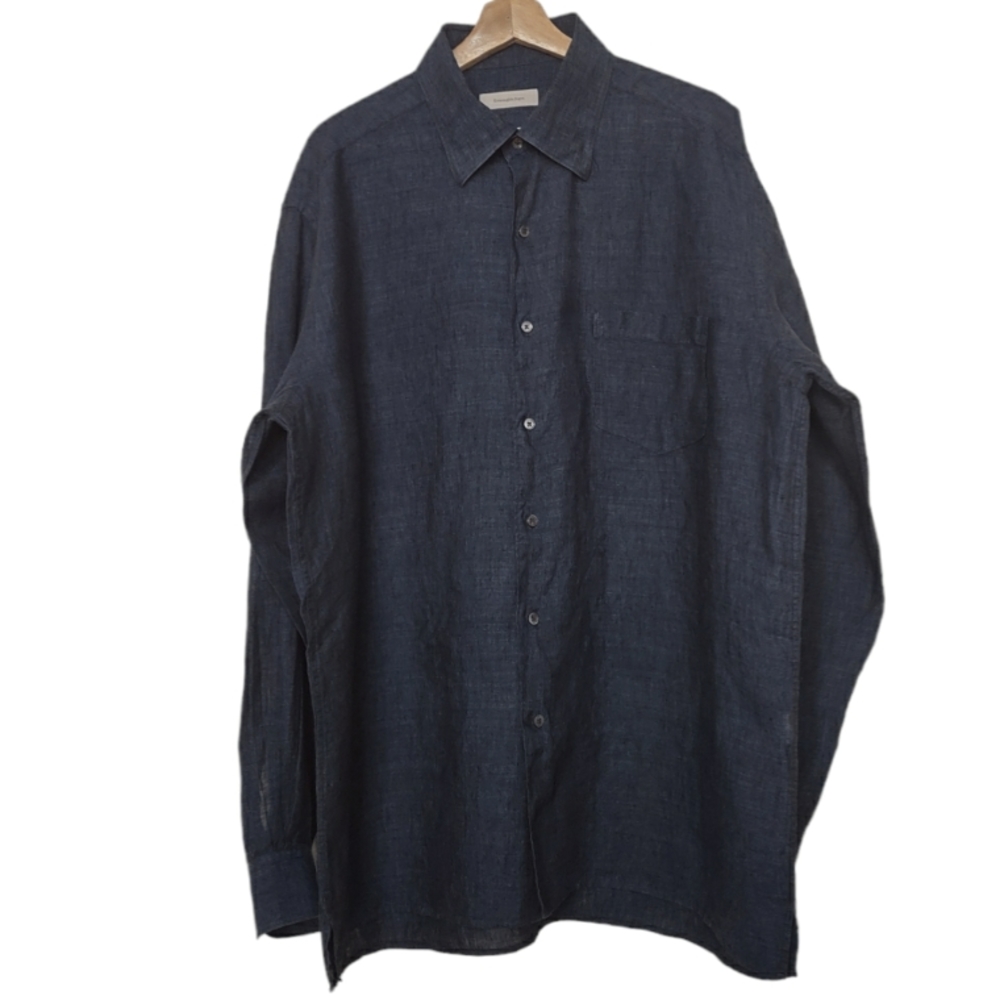 Ermenegildo Zegna Men's Linen Casual Button-Down Shirt